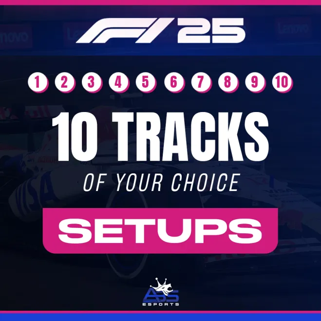 F1 25 – 10 Tracks Setups