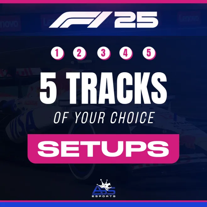 F1 25 – 5 Tracks Setups