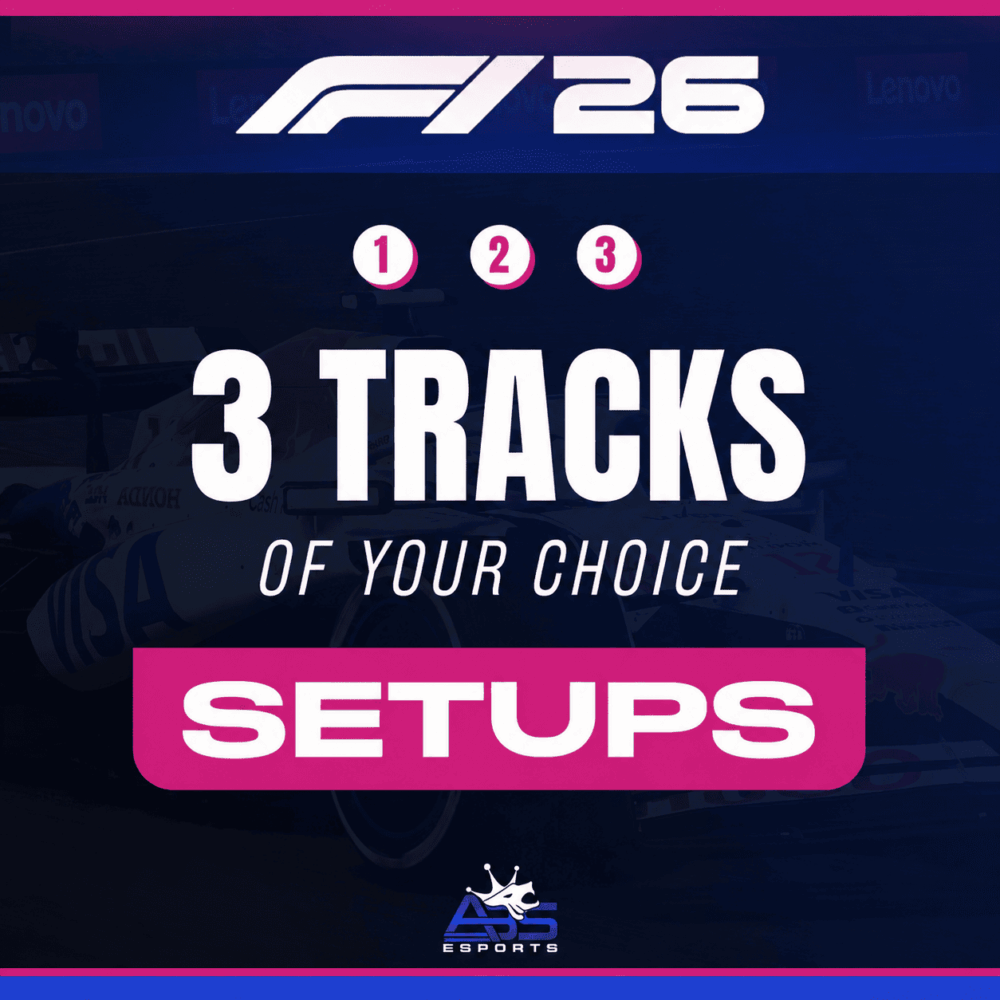 F1 26 – 3 Tracks Setups