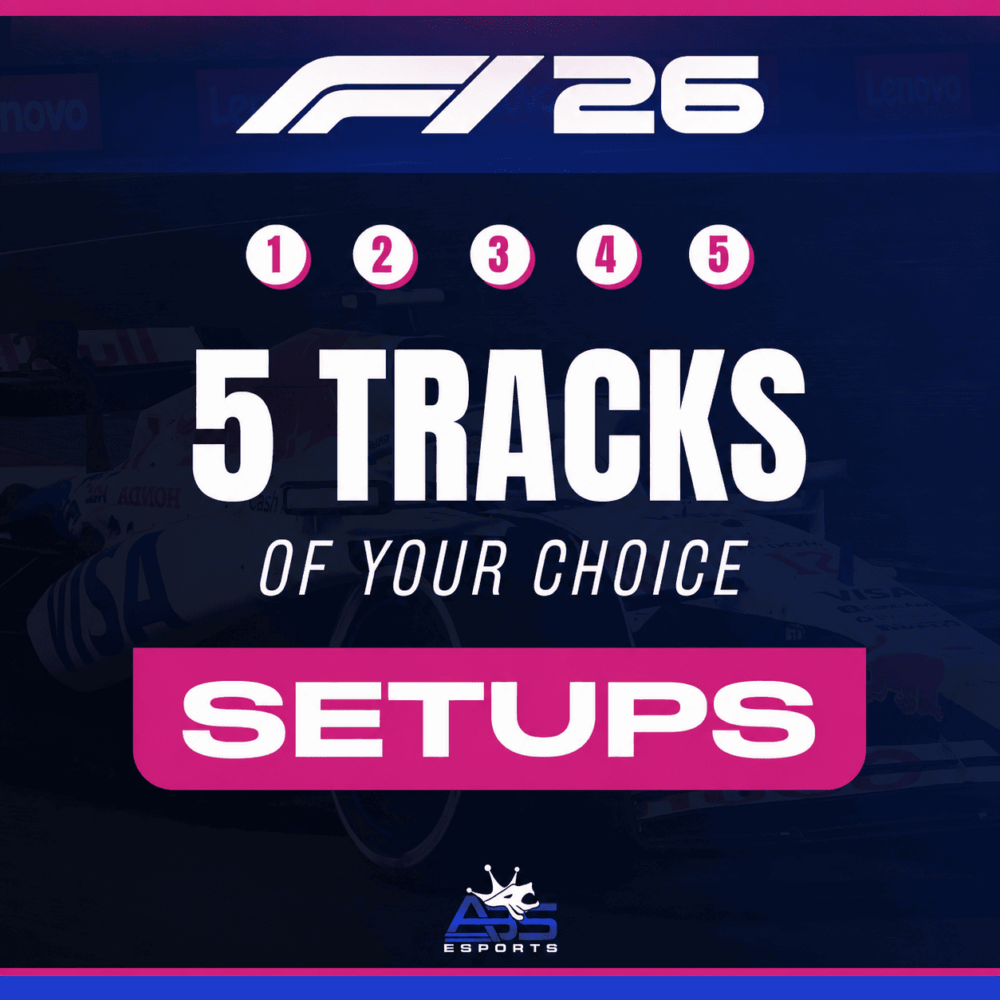 F1 26 – 5 Tracks Setups